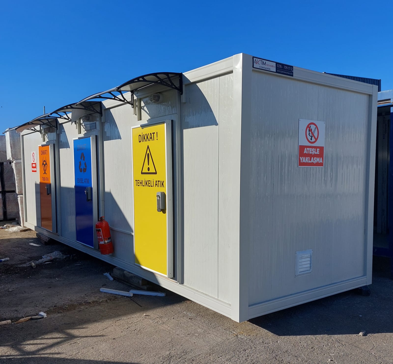 Atık Pil Depolama Konteyner