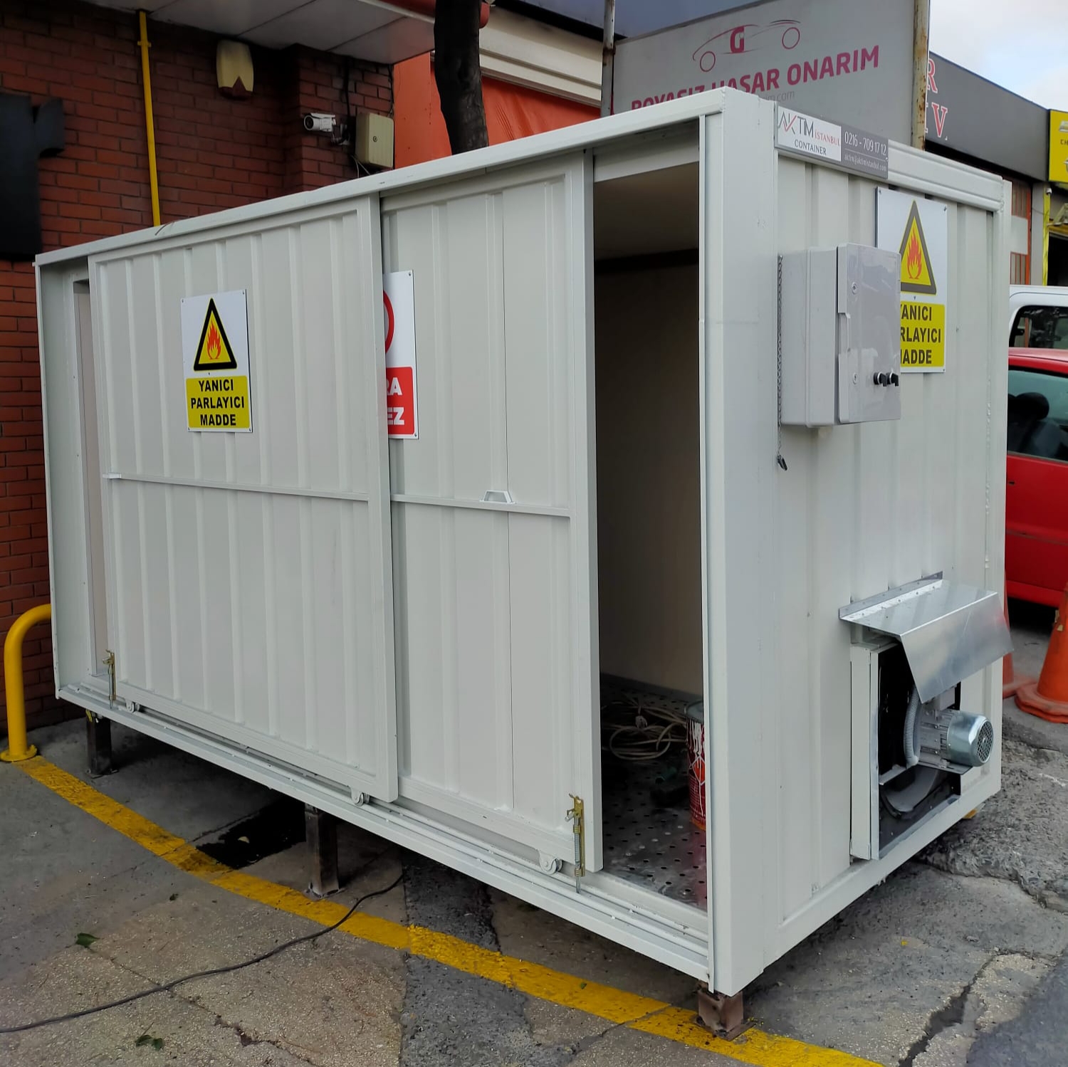 Katı Atık Depolama Konteyner