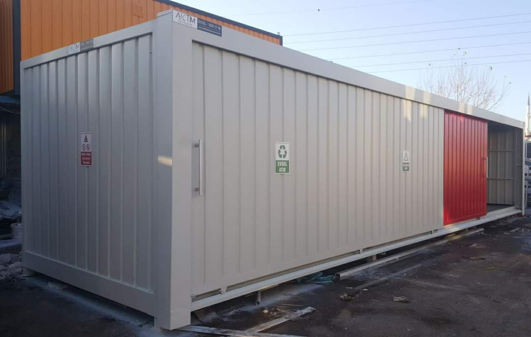 Ambalaj Atık Depolama Konteyner